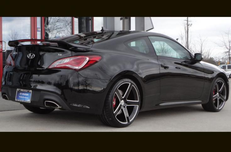 HYUNDAI TIBURON 2001 ONWARDS RIVAGE GLOSS BLACK MACHINED ACCENTS